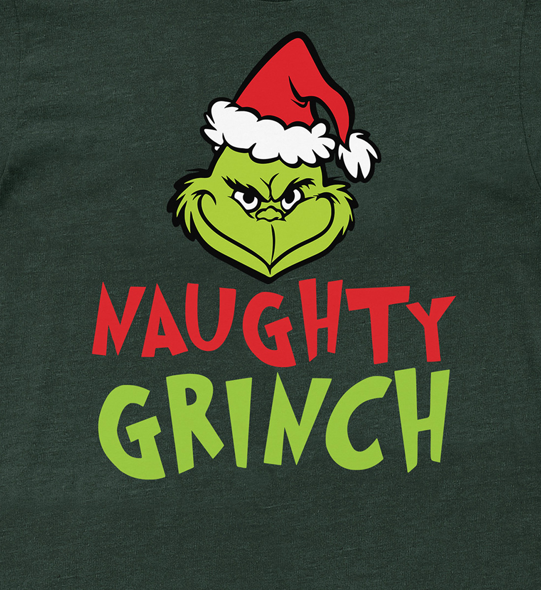 Naughty Grinch Festive Shirt