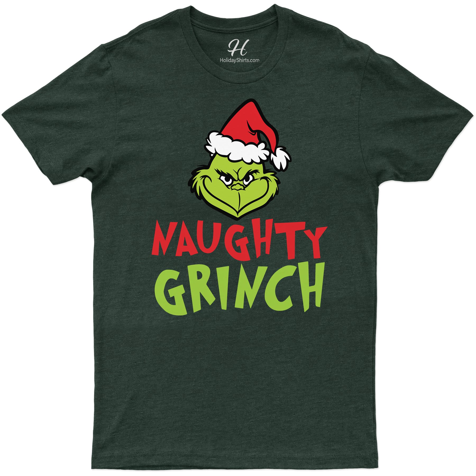 Naughty Grinch Festive Shirt