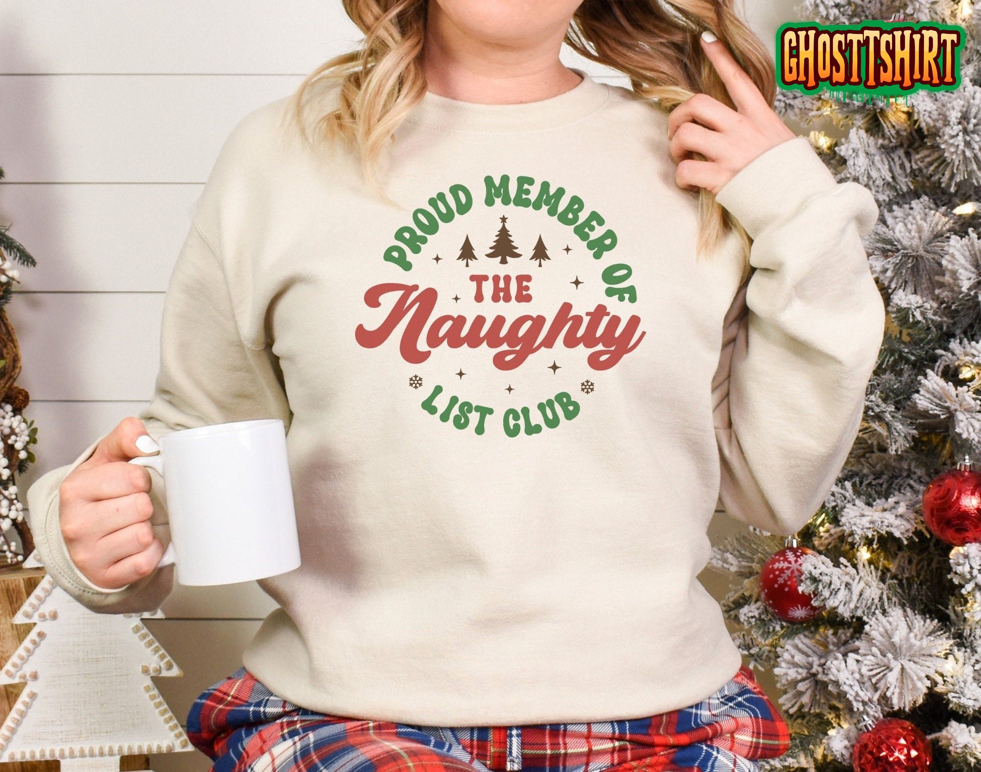 Naughty List Christmas Sweatshirt