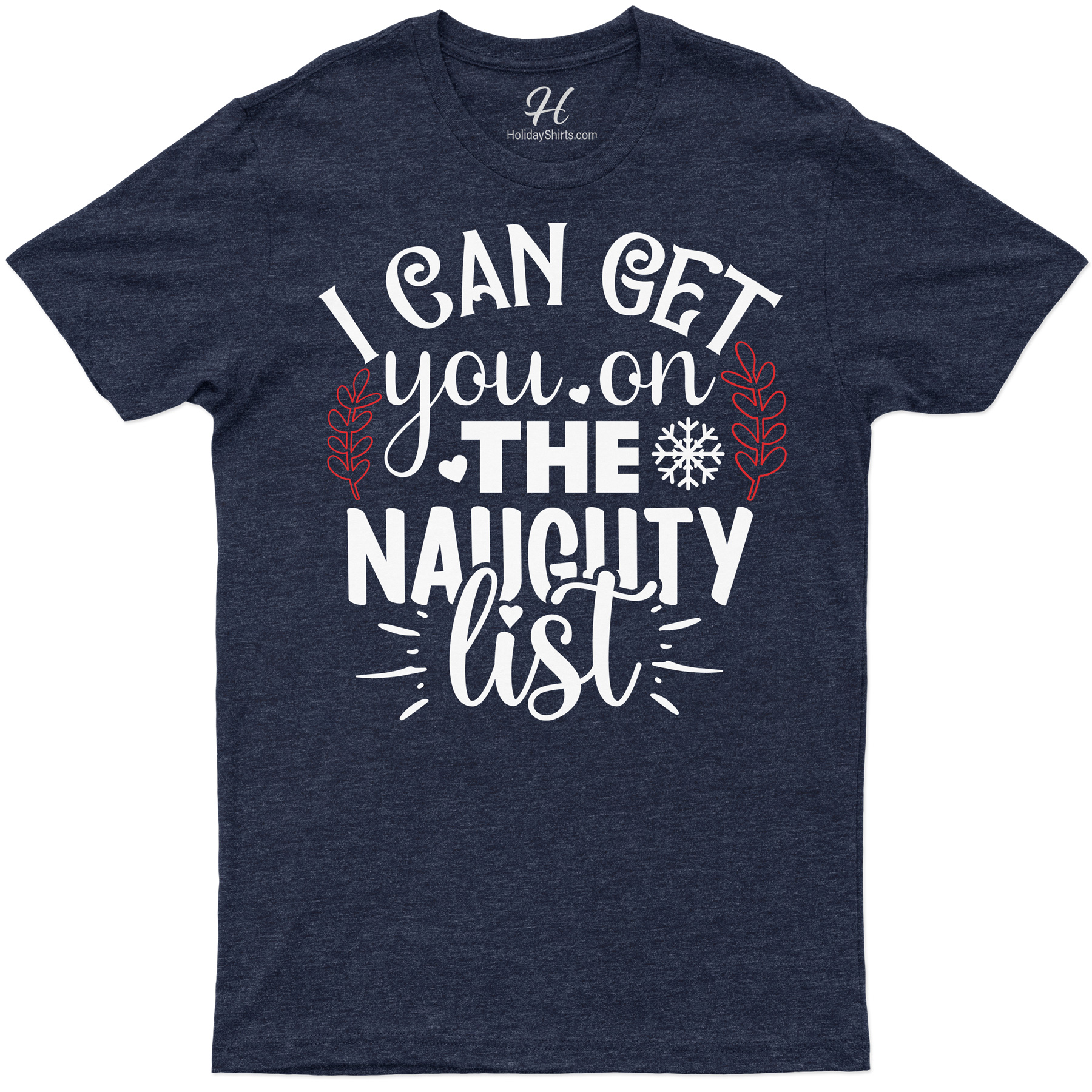 Naughty List Dare Christmas Shirt