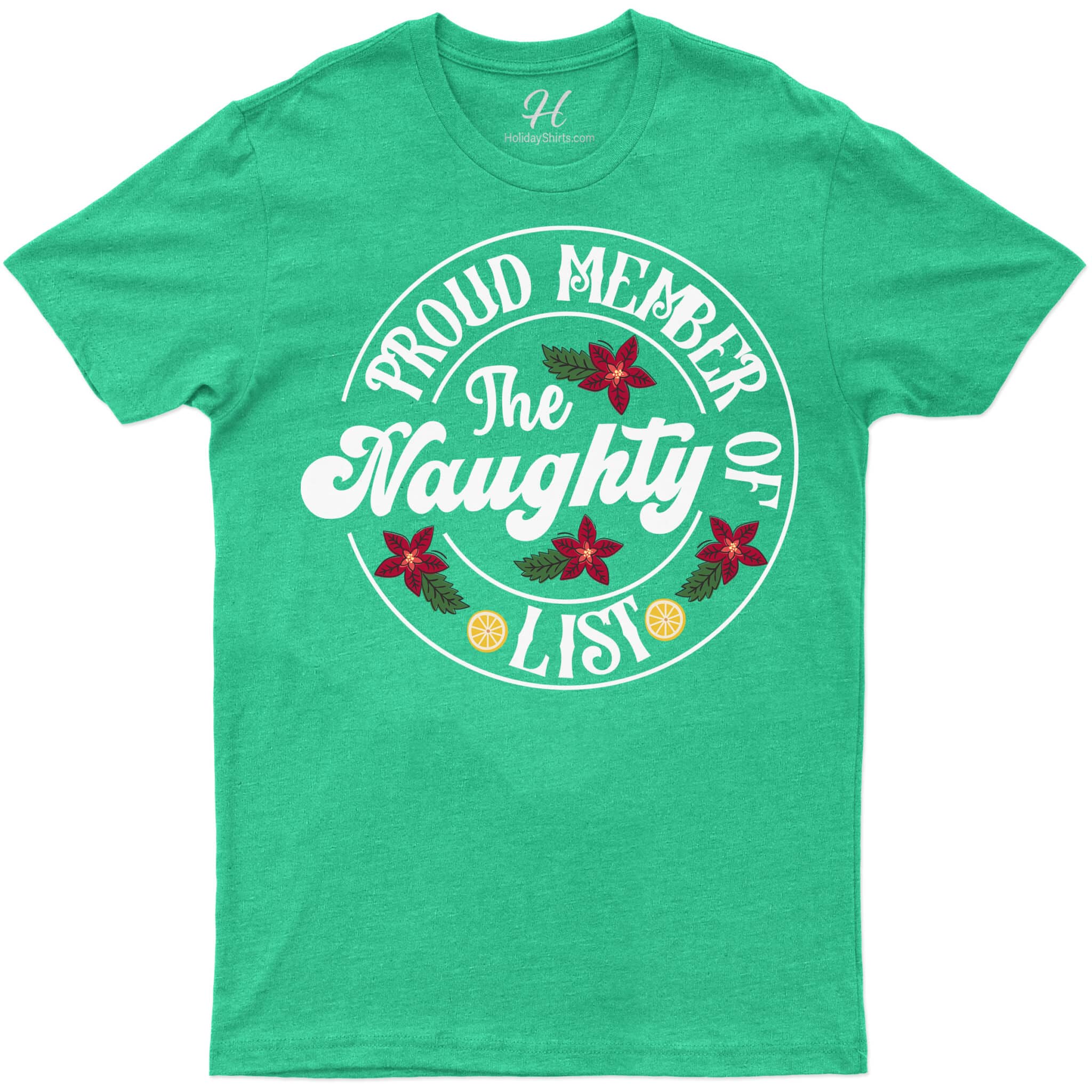 Naughty List Pride: Festive Christmas Shirt