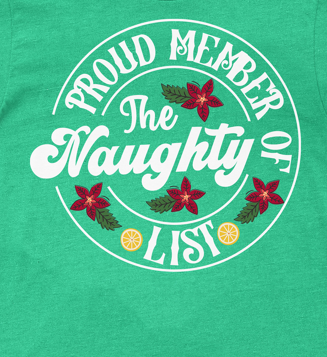 Naughty List Pride: Festive Christmas Shirt