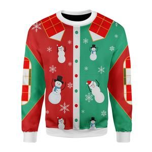 Nell’s Snowmen Ugly Christmas Sweater | For Men & Women | Adult | US3315- Best Christmas Gifts 2023