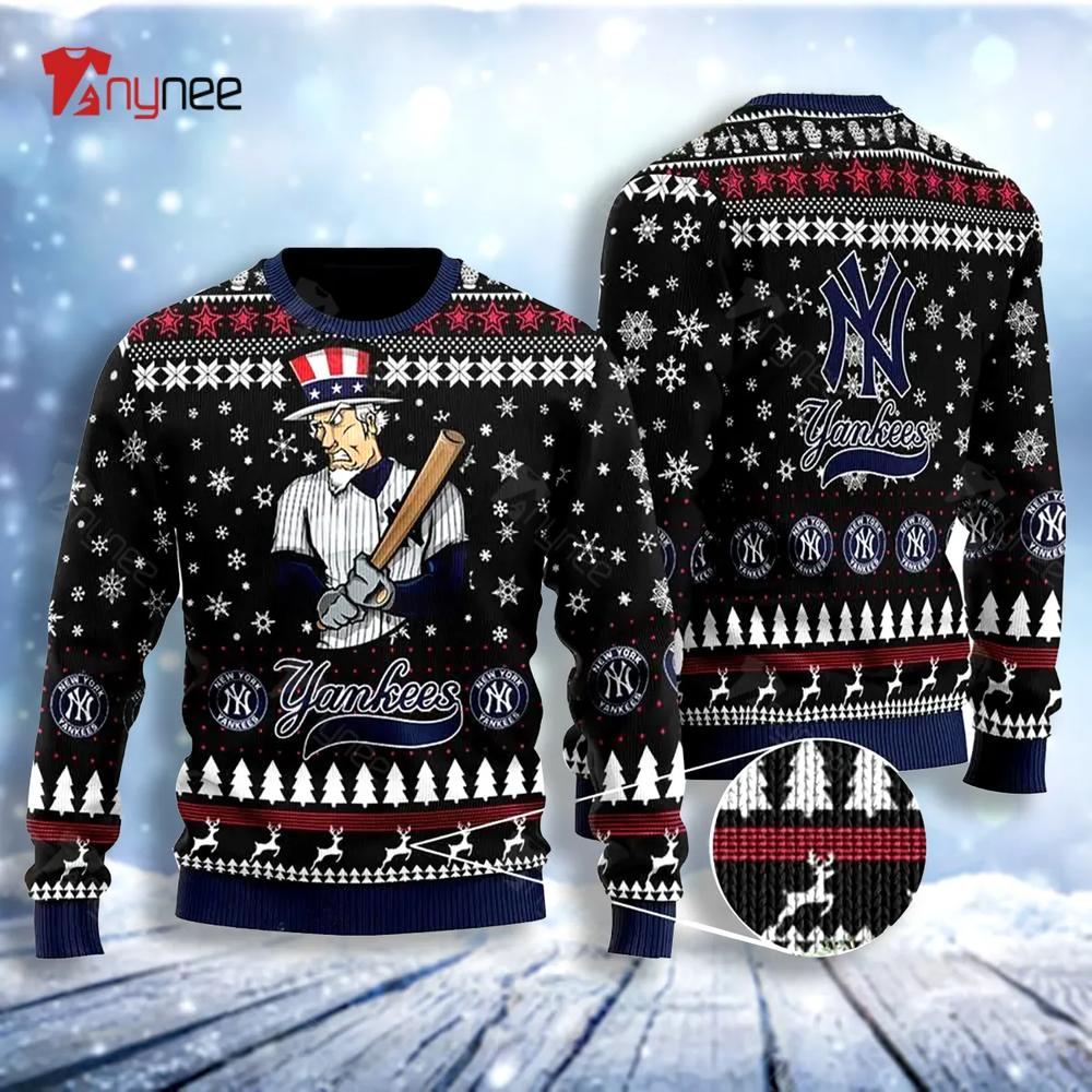 New York Yankee Ugly Christmas Sweater- Best Christmas Gifts 2023