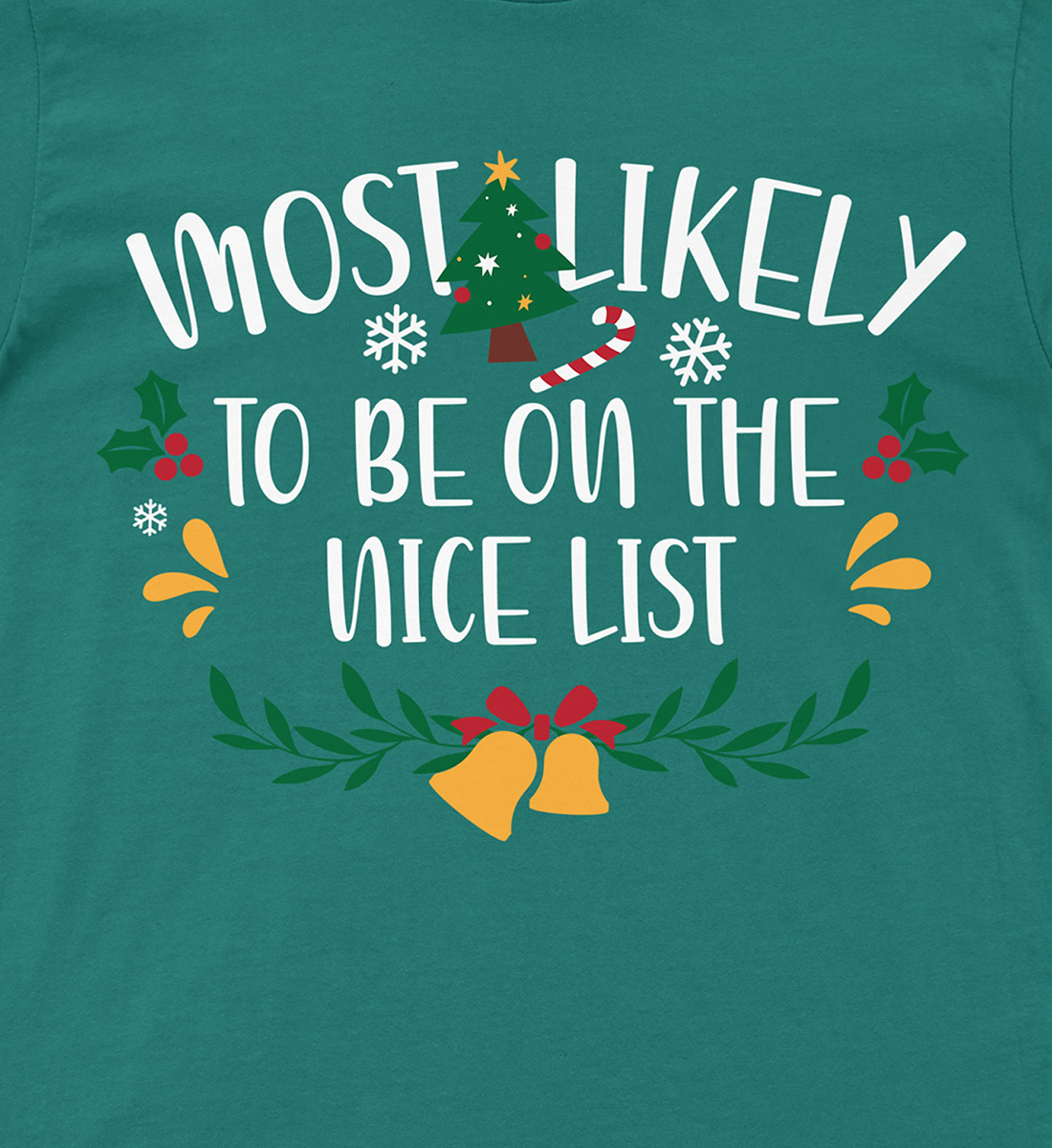 Nice List Champion: Festive Christmas Shirt