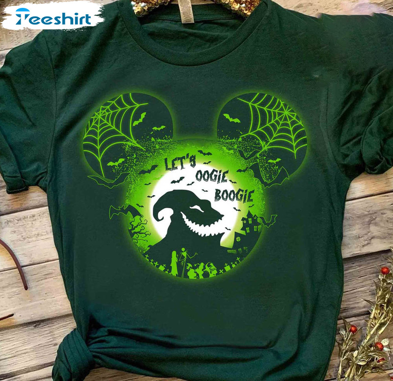 Nightmare Before Christmas Funny Shirt, Oogie Boogie Bash Short Sleeve Unisex T-shirt