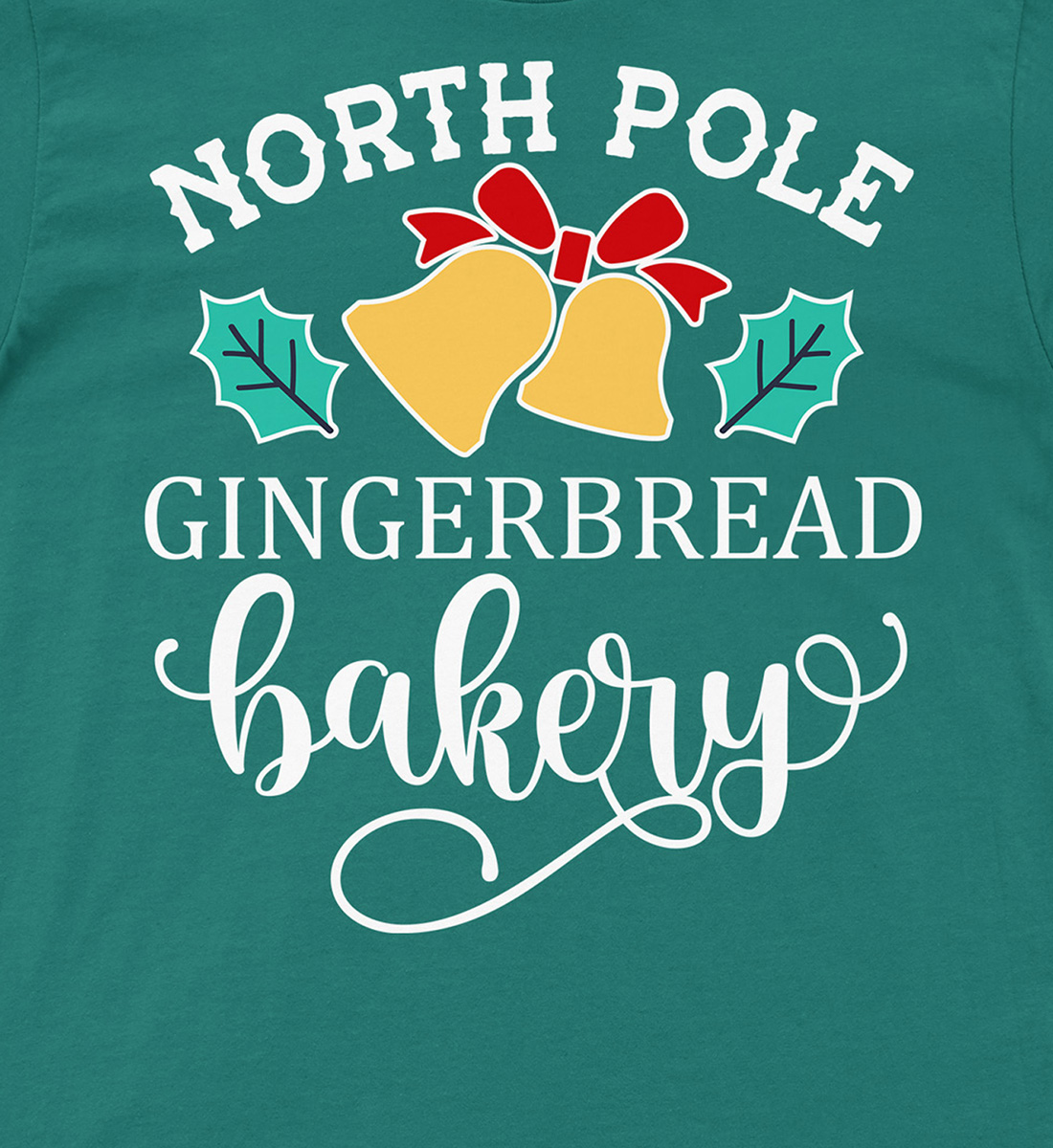 North Pole Gingerbread Xmas Shirt