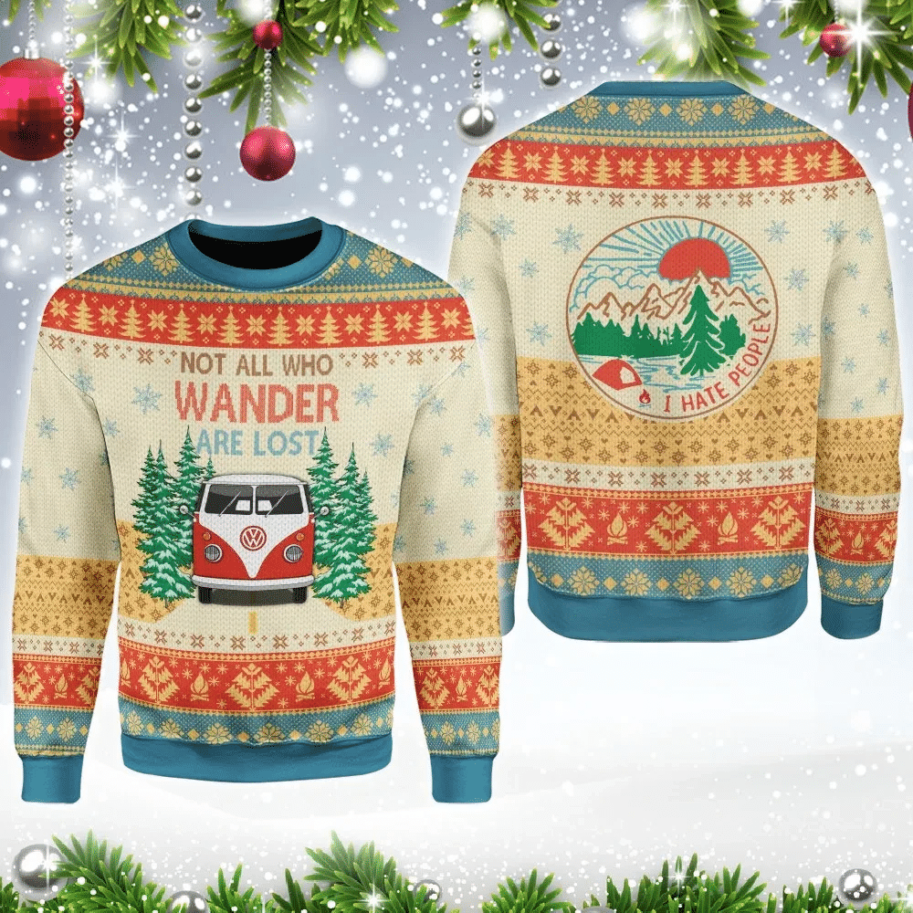 Not All Wonder Are Lost Ugly Christmas Sweater | For Men & Women | Adult | US3098- Best Christmas Gifts 2023