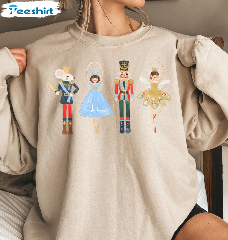 Nutcracker Christmas Shirt – Christmas Long Sleeve Crewneck