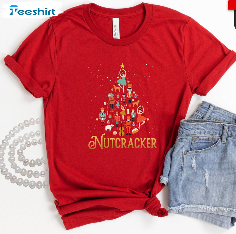 Nutcracker Christmas Shirt – Sugar Plum Fairy Unisex Hoodie Tee Tops