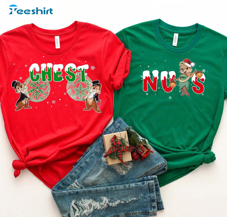 Nuts Shirts Couples Funny Matching Christmas