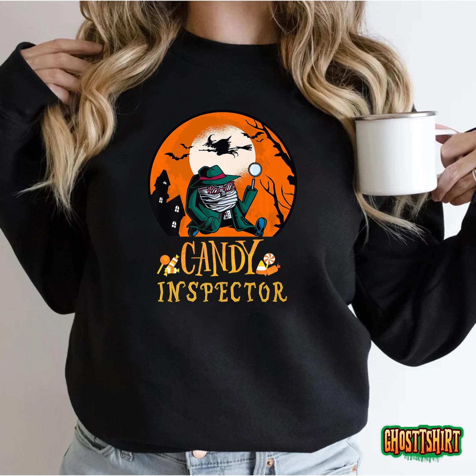 Official Candy Inspector for Mom or Dad – Halloween 2022 Premium T-Shirt