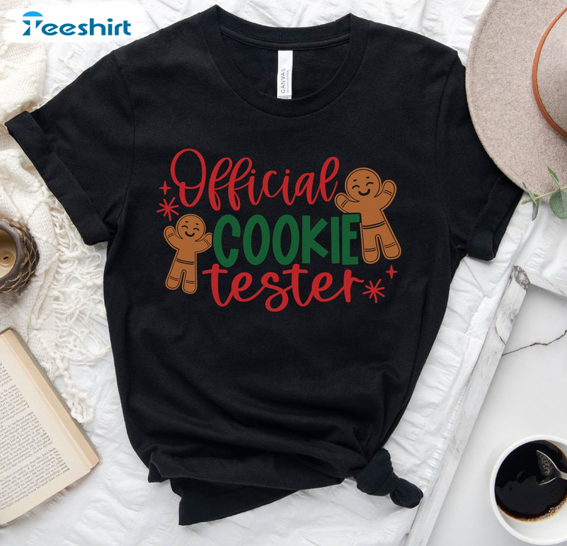 Official Cookie Taster Vinatge Shirt, Family Christmas Unisex Hoodie Tee Tops