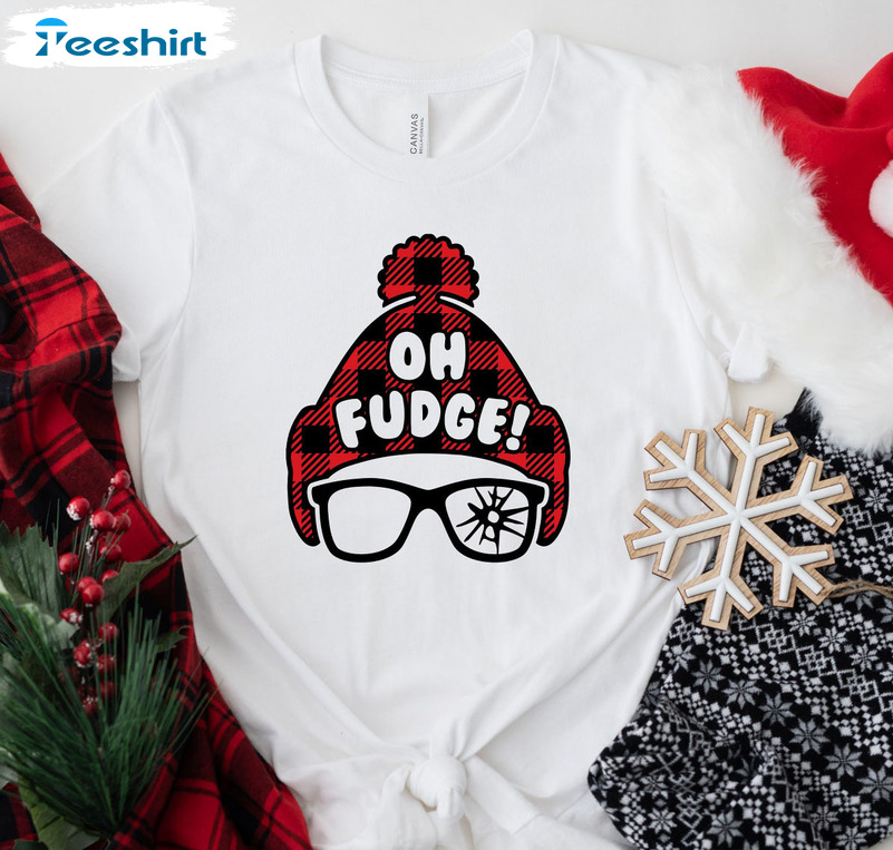 Oh Fudge Christmas Shirt, Christmas Vacation Tee Tops Unisex Hoodie