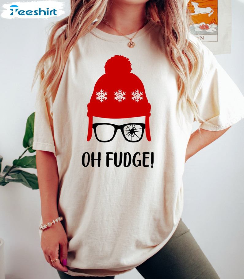 Oh Fudge Christmas Sweatshirt, Christmas Vacation Hoodie Crewneck