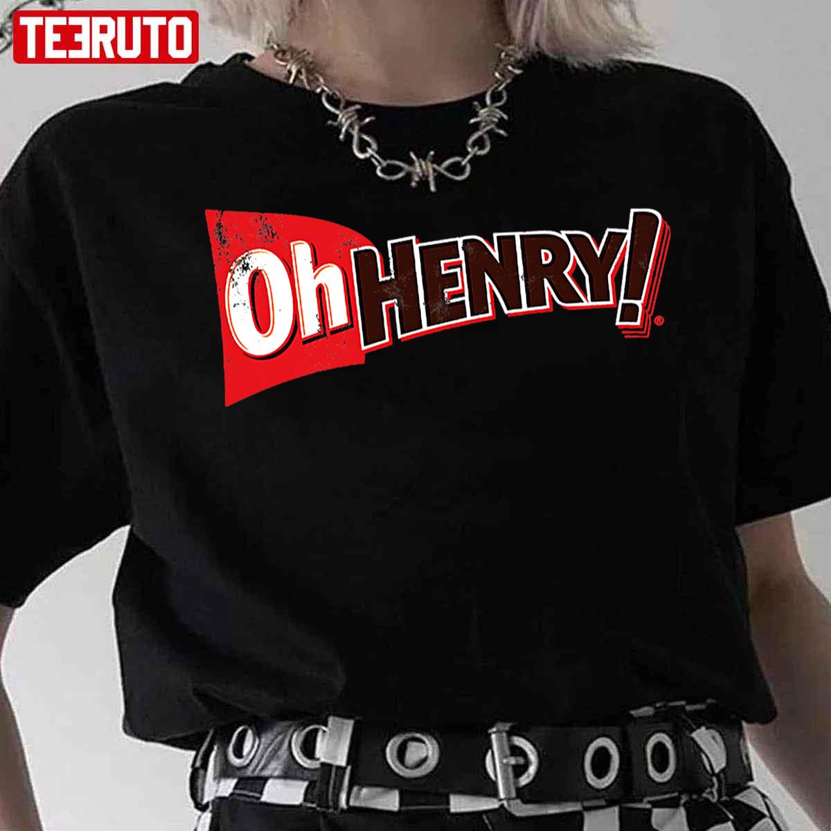 Oh Henry Graphic Halloween Unisex T-Shirt