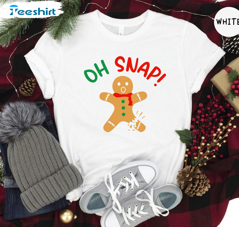 Oh Snap Christmas Shirt, Christmas Vibes Long Sleeve Tee Tops