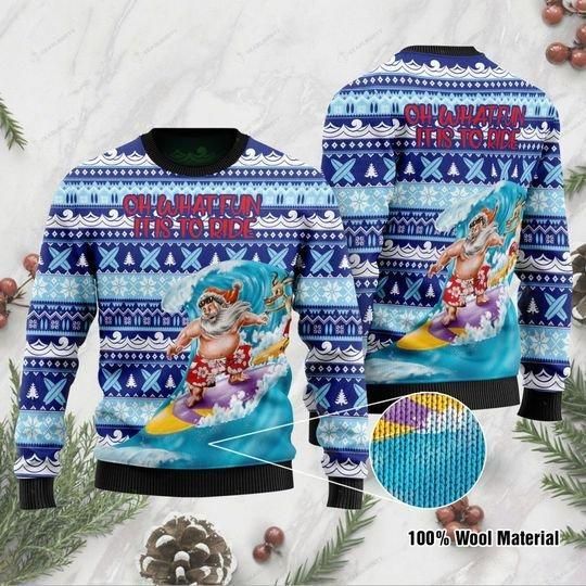 Oh What Fun It Is To Ride Ugly Christmas Sweater | For Men & Women | Adult | US1103- Best Christmas Gifts 2023