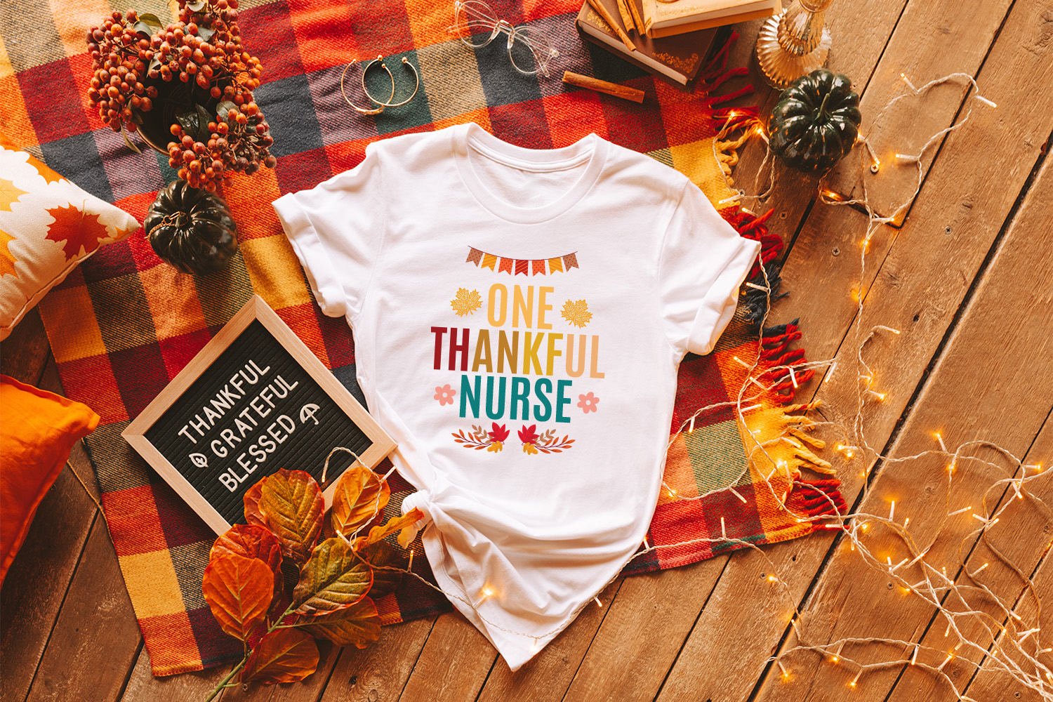 One Thankful Nurse | Personalized Thanksgiving Shirts