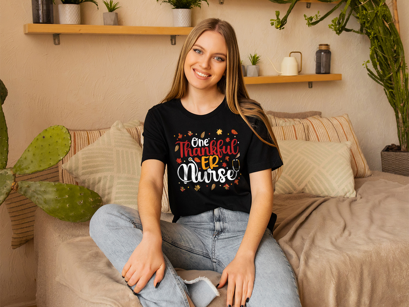 One Thankful Nurse | Trending Thanksgiving Nurse Shirt