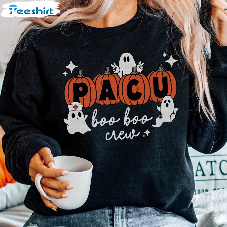 Pacu Halloween Shirt, Pacu Boo Boo Crew Hoodie Tee Tops