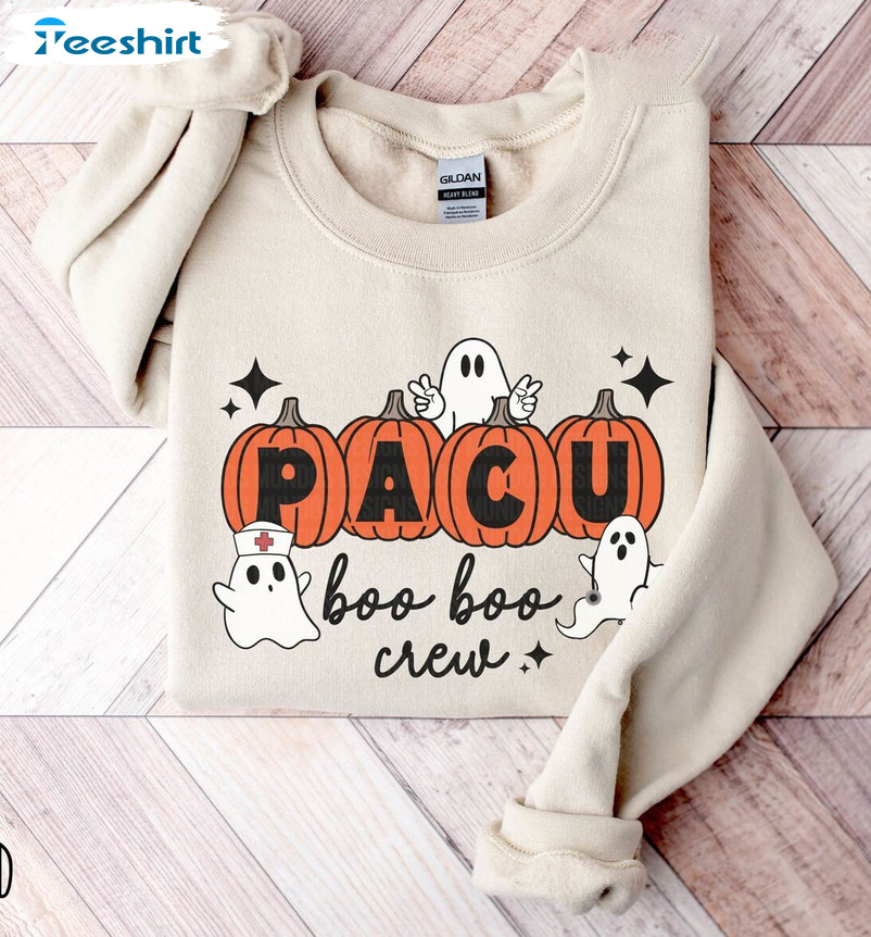 Pacu Halloween Shirt, Pacu Boo Boo Crew Hoodie Tee Tops