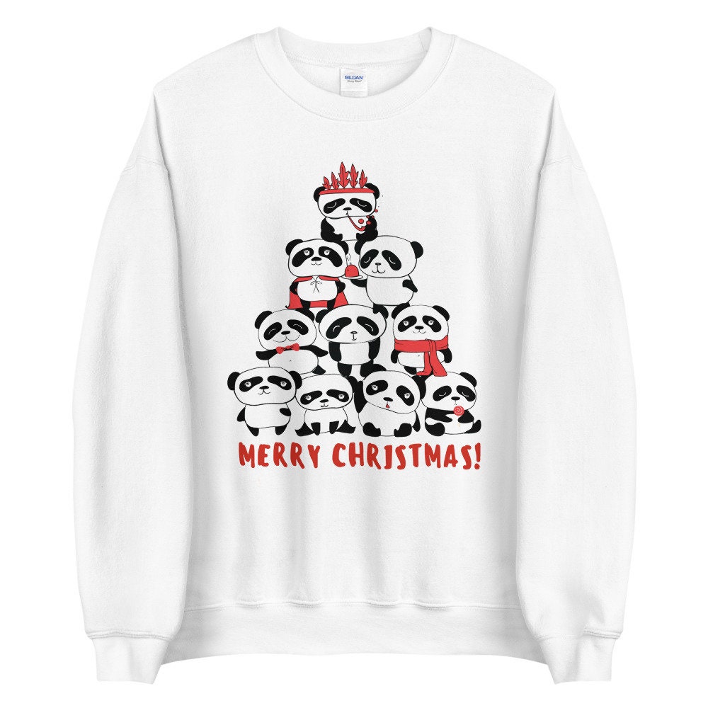 Panda Merry Christmas Sweatshirt