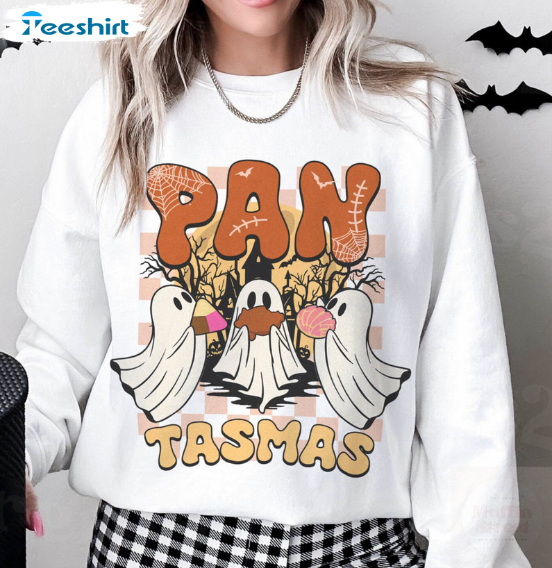 Pantasmas Halloween Shirt, Pan Dulce Unisex Hoodie Tee Tops