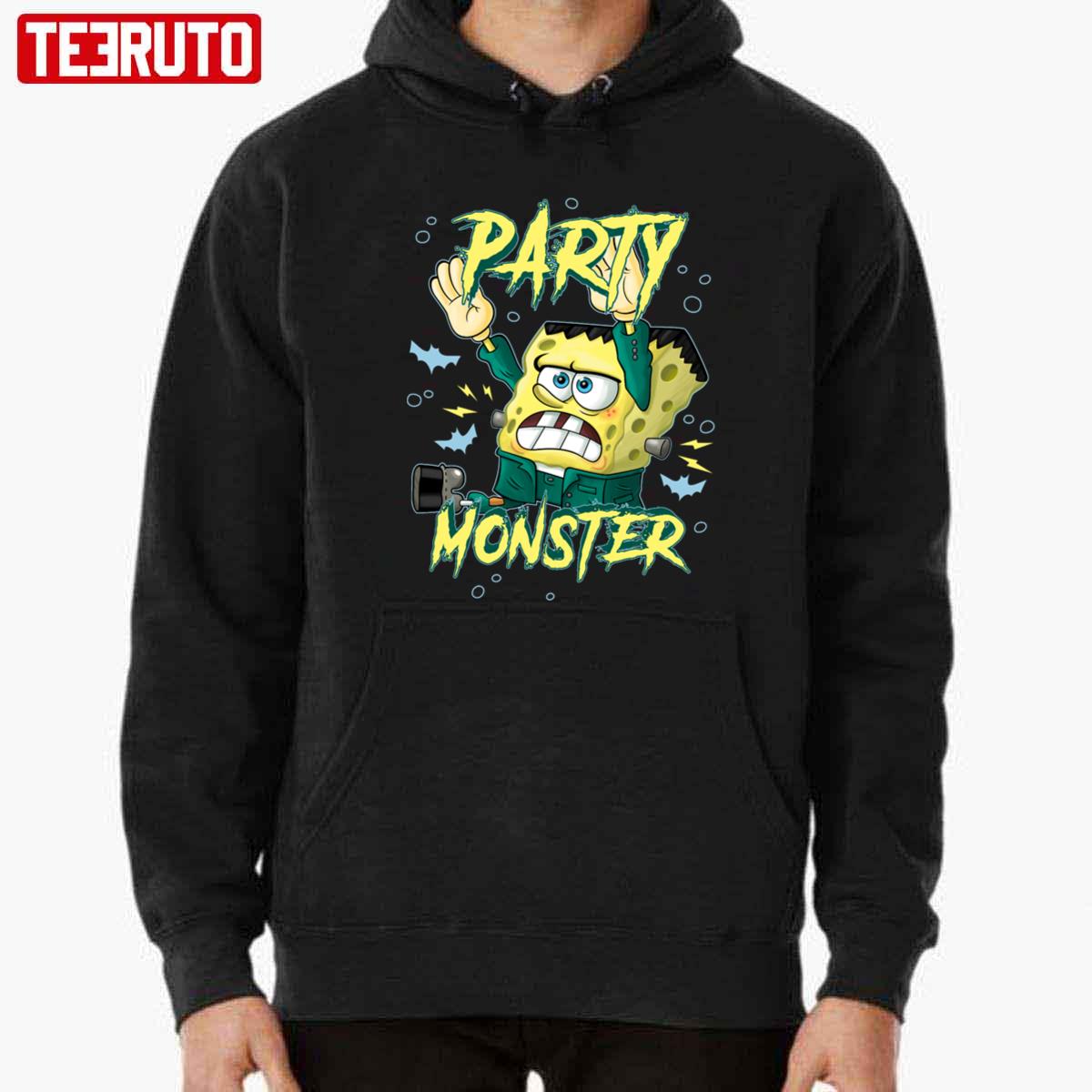 Party Monster Frankensponge Halloween Spongebob Unisex T-Shirt