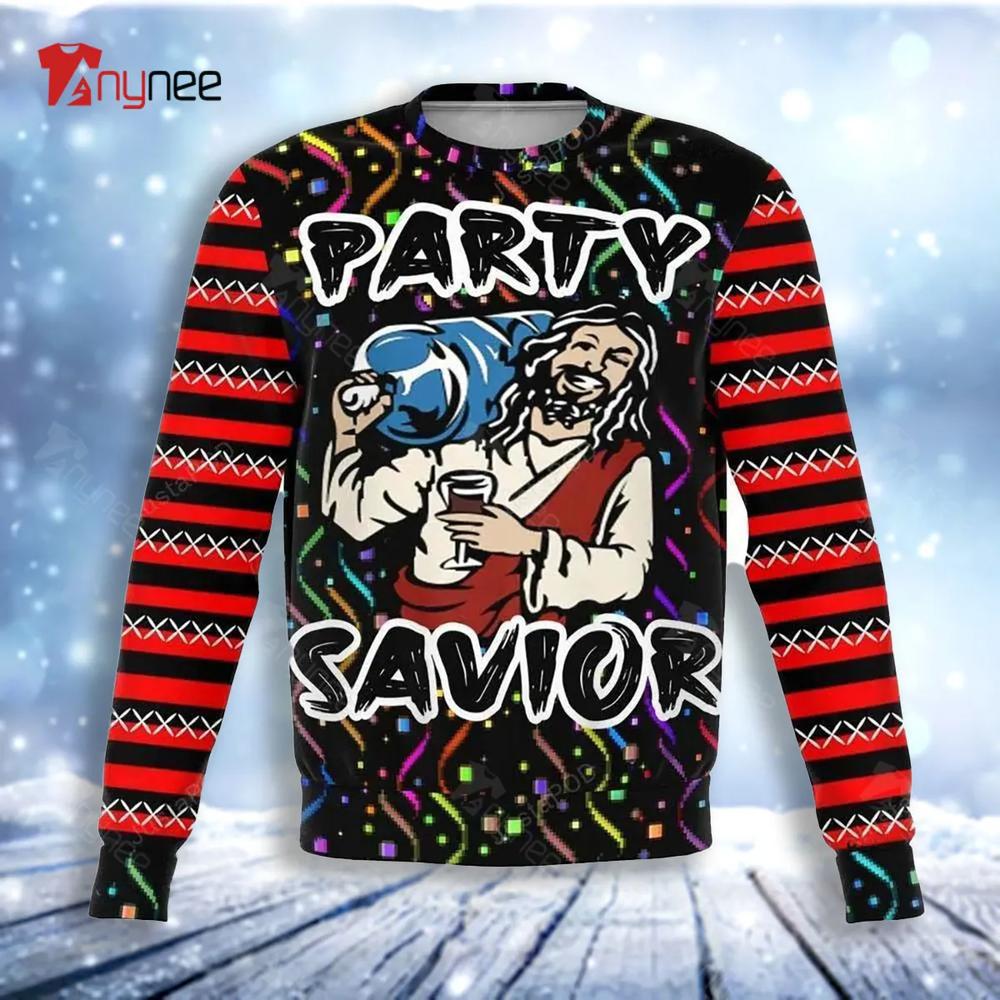 Party Savior Ugly Christmas Sweater- Best Christmas Gifts 2023