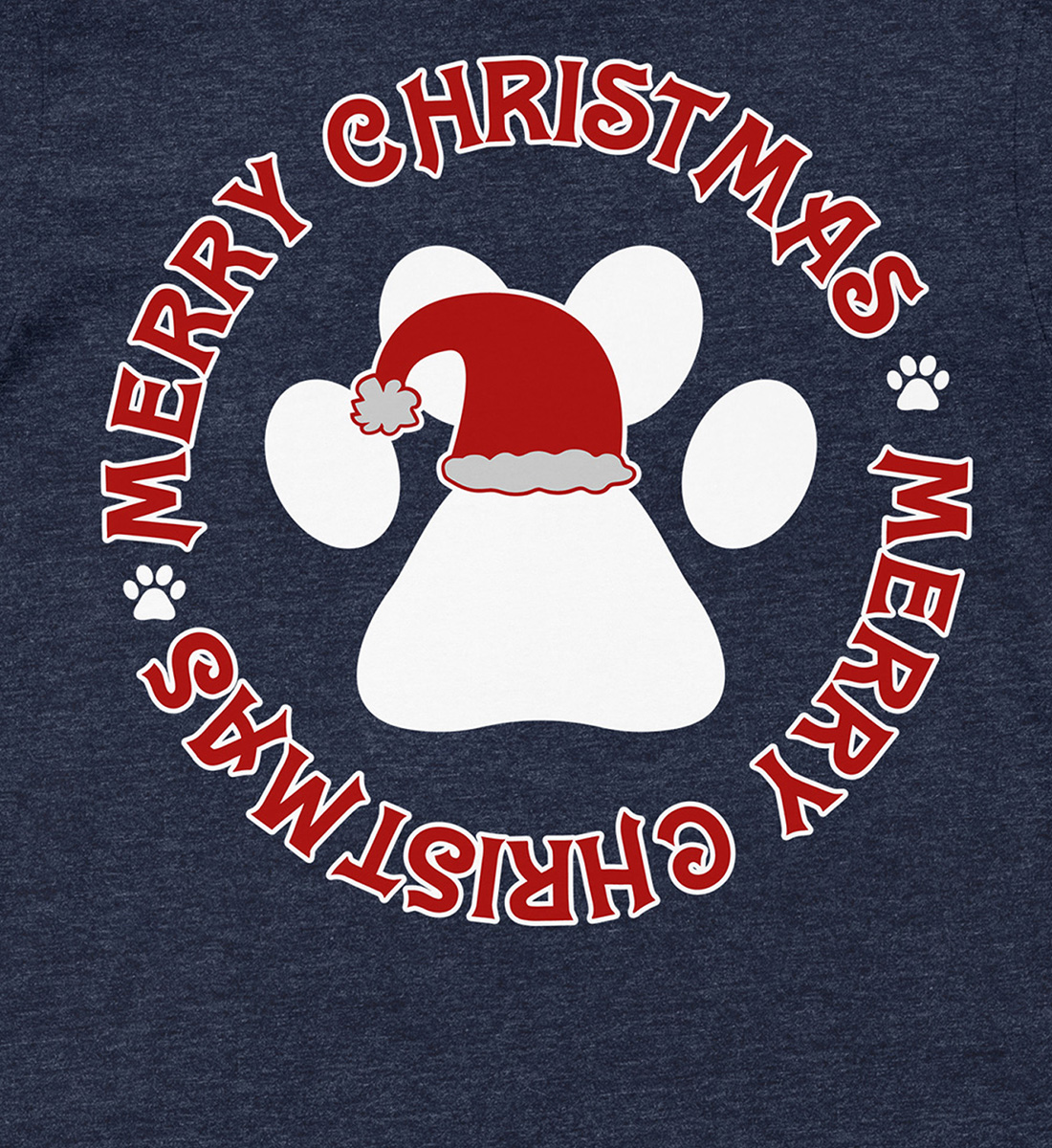 Pawsitive Merry Christmas Shirt