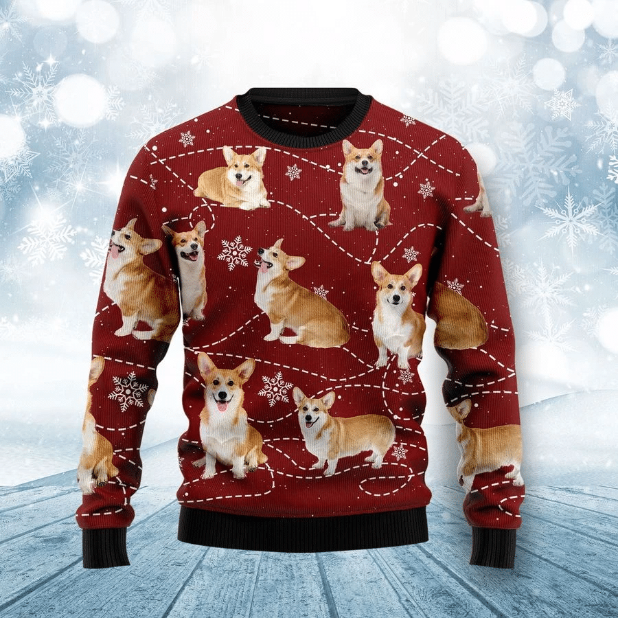 Pembroke Welsh Corgi Dog Ugly Christmas Sweater | For Men & Women | Adult | US1774- Best Christmas Gifts 2023