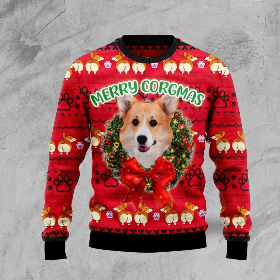 Pembroke Welsh Corgi Dog Ugly Christmas Sweater | For Men & Women | Adult | US1799- Best Christmas Gifts 2023