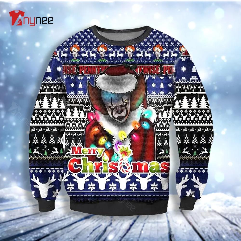 Pennywise It Ugly Christmas Sweater- Best Christmas Gifts 2023