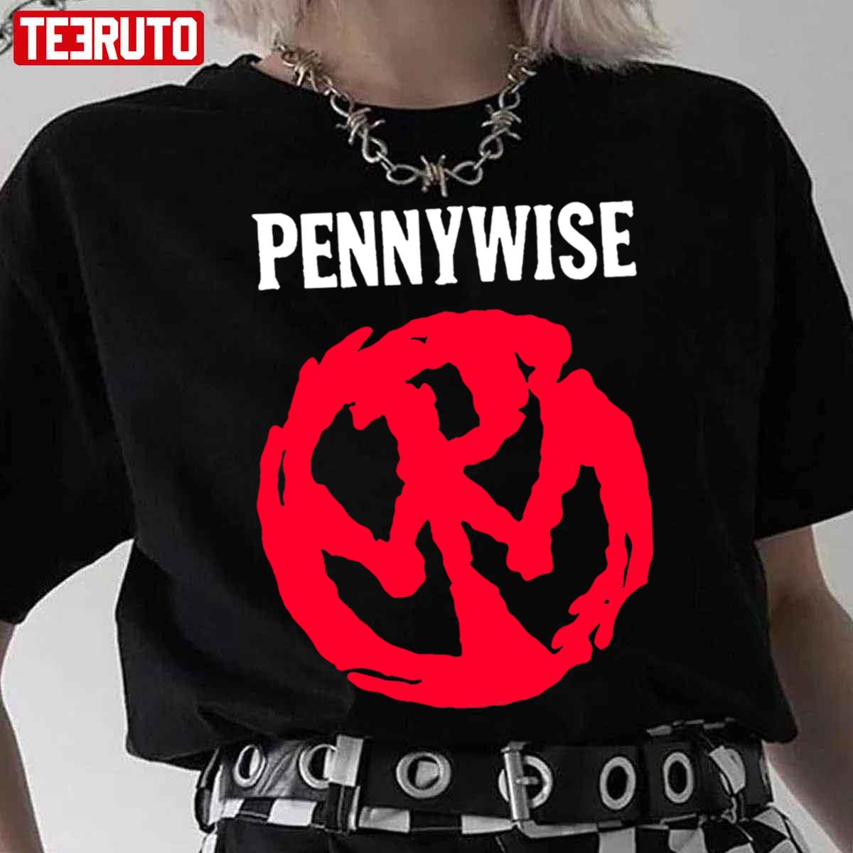 Pennywise Red Icon Halloween Unisex T-Shirt