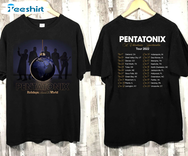 Pentatonix Christmas Shirt, Spectacular Tour Crewneck Unisex Hoodie