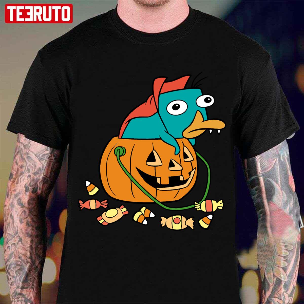 Perry The Platypus Halloween Unisex T-Shirt