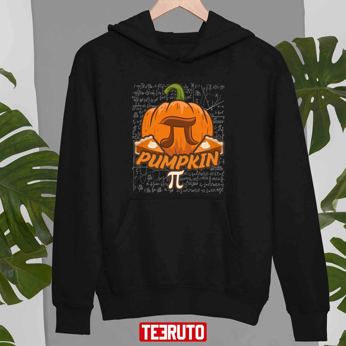 Pi Day Pumpkin Pie Math Funny Halloween Thanksgiving Unisex Sweatshirt