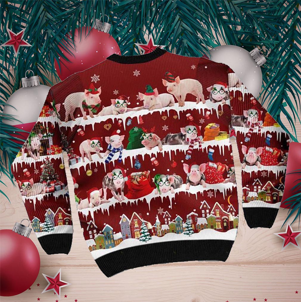 Pig Ugly Christmas Sweater For Pig Lovers On National Ugly Sweater Day And Christmas Time- Best Christmas Gifts 2023