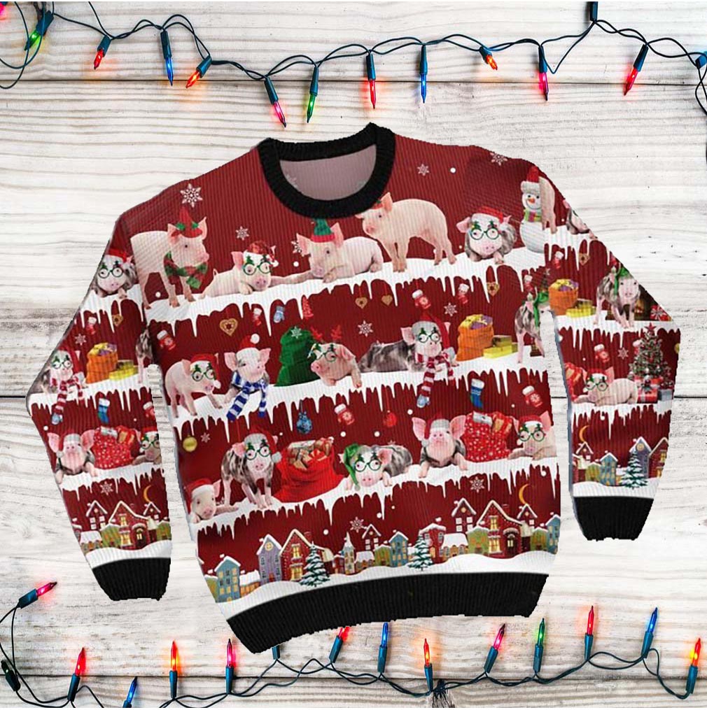 Pig Ugly Christmas Sweater For Pig Lovers On National Ugly Sweater Day And Christmas Time- Best Christmas Gifts 2023