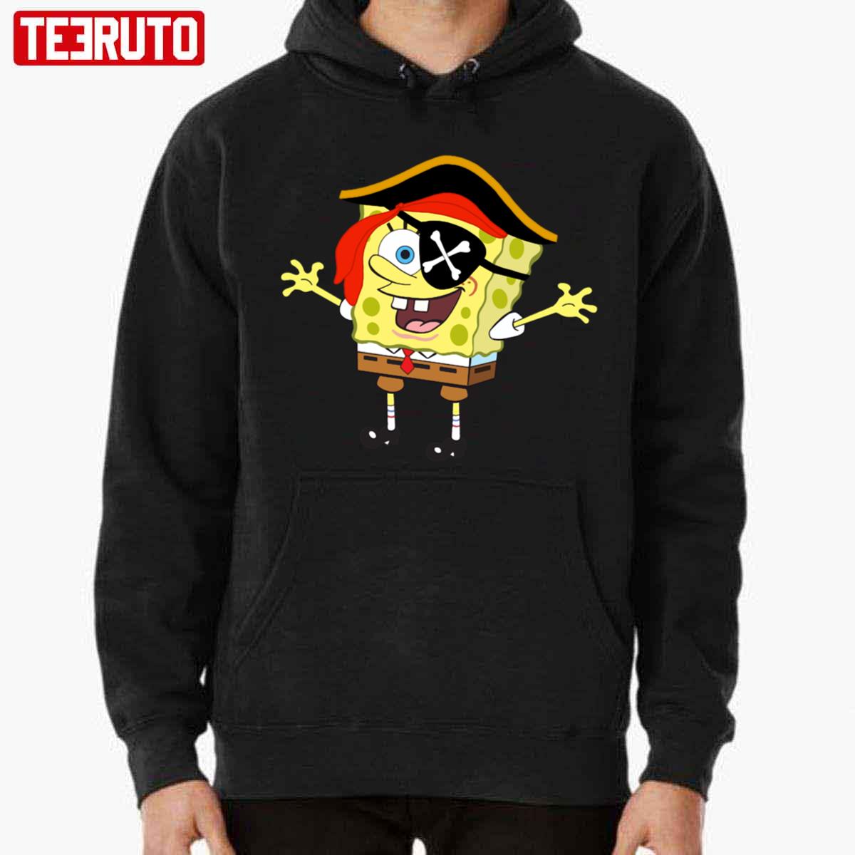 Pirate Halloween Spongebob Unisex T-Shirt