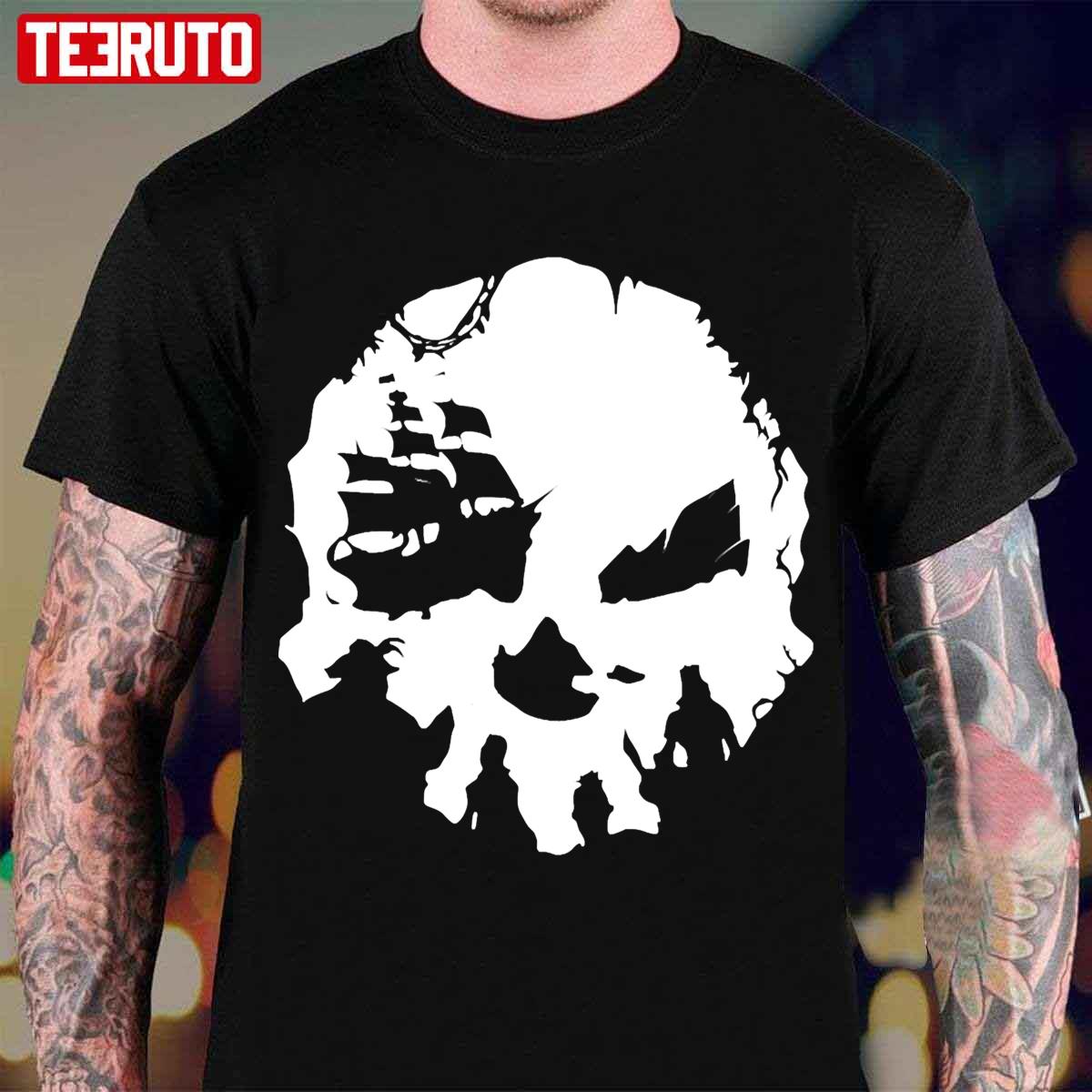 Pirate Skull Seas Of Thieves Halloween Unisex T-Shirt