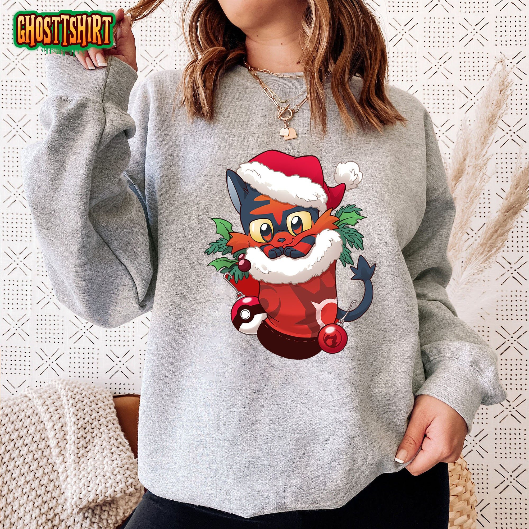 Pokemon Merry Christmas 2022 Gift Sweatshirt