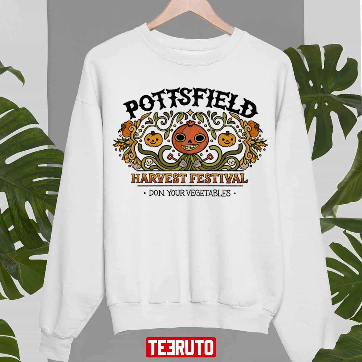 Pottsfield Harvest Festival Active Halloween Unisex Sweatshirt