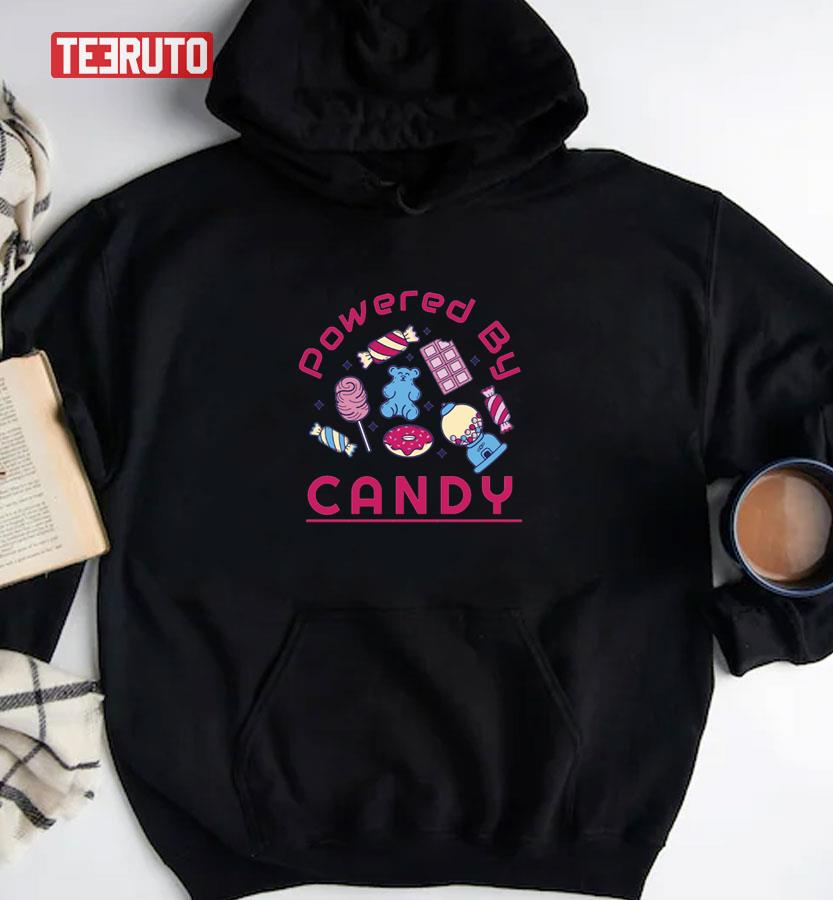 Powered By Candy Halloween Unisex T-Shirt