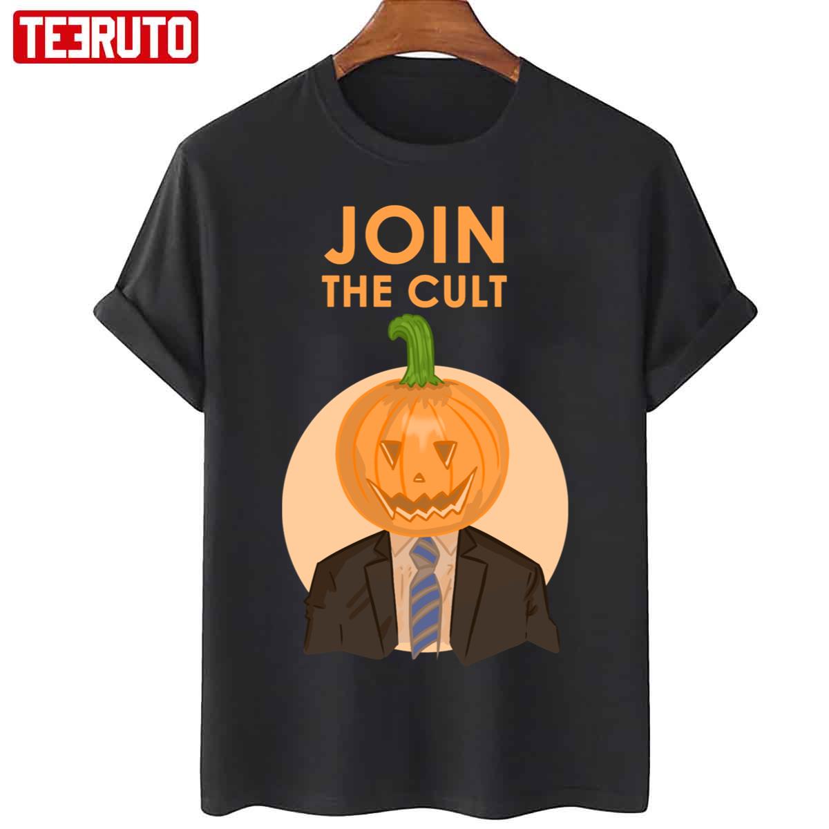 Pumpkin Head Dwights Halloween Unisex T-Shirt