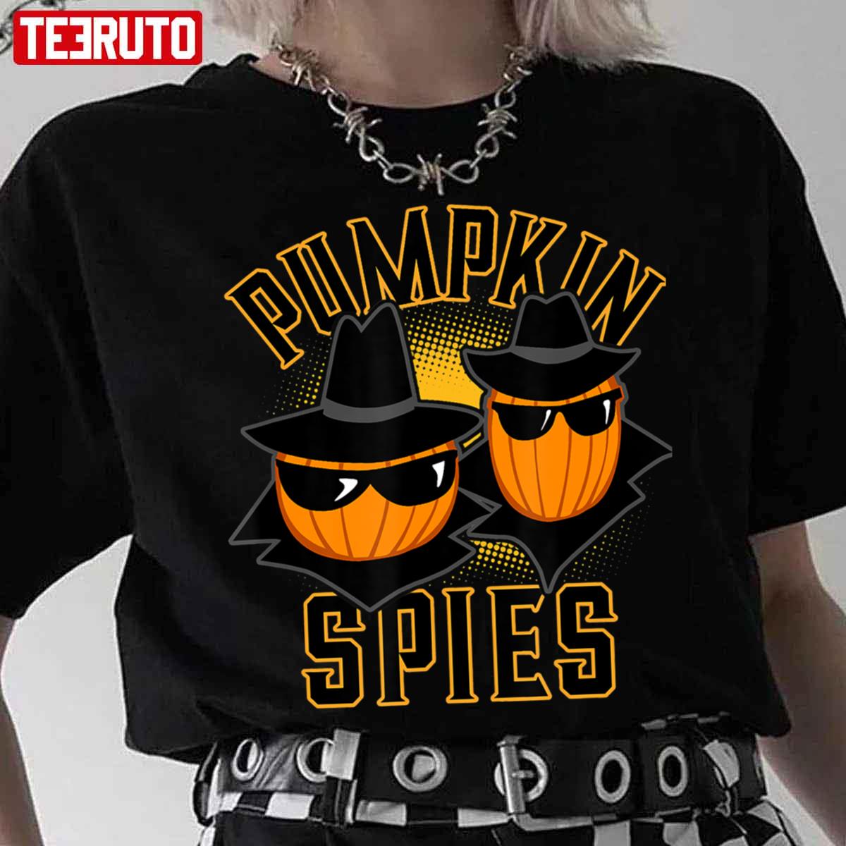 Pumpkin Spies Halloween Unisex T-Shirt