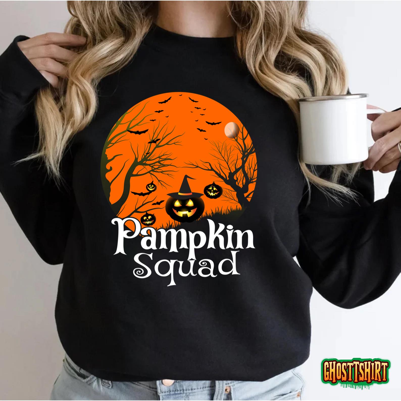 Pumpkin Squad Halloween T-Shirt