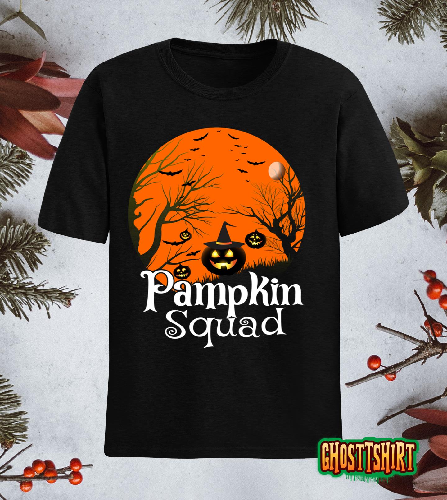 Pumpkin Squad Halloween T-Shirt