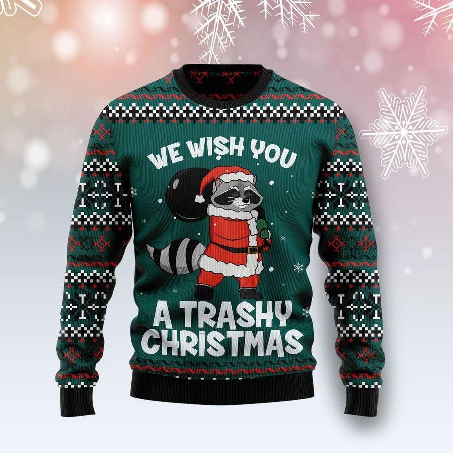 Raccoon Trashy Ugly Christmas Sweater | For Men & Women | Adult | US1363- Best Christmas Gifts 2023